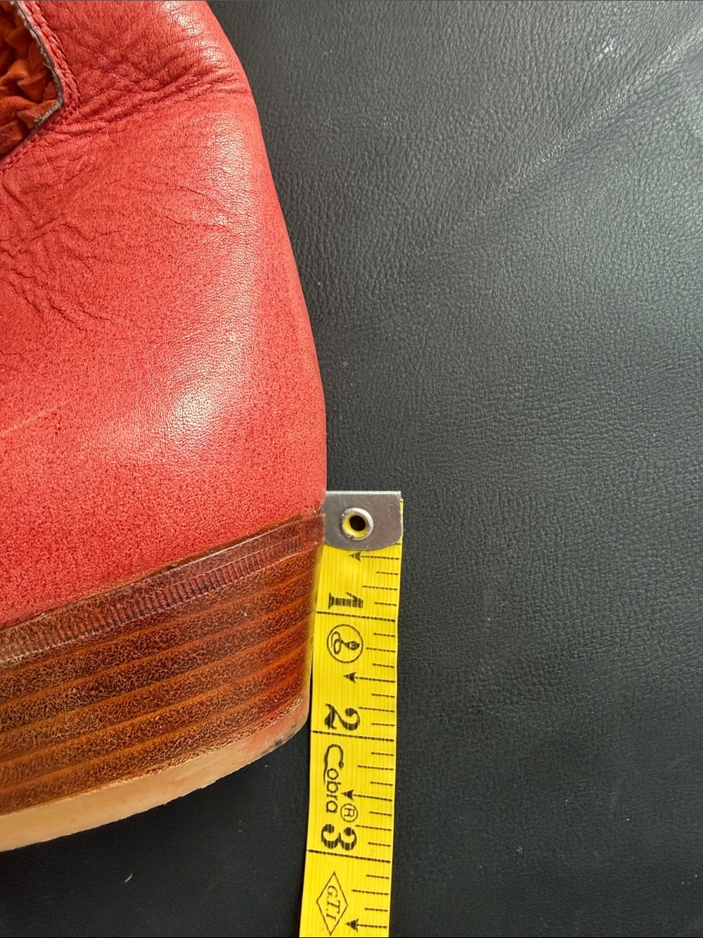 Russell & Bromley Coral Woven Knee High Leather Boots EU 39 Made Italy - Picture 9 of 9